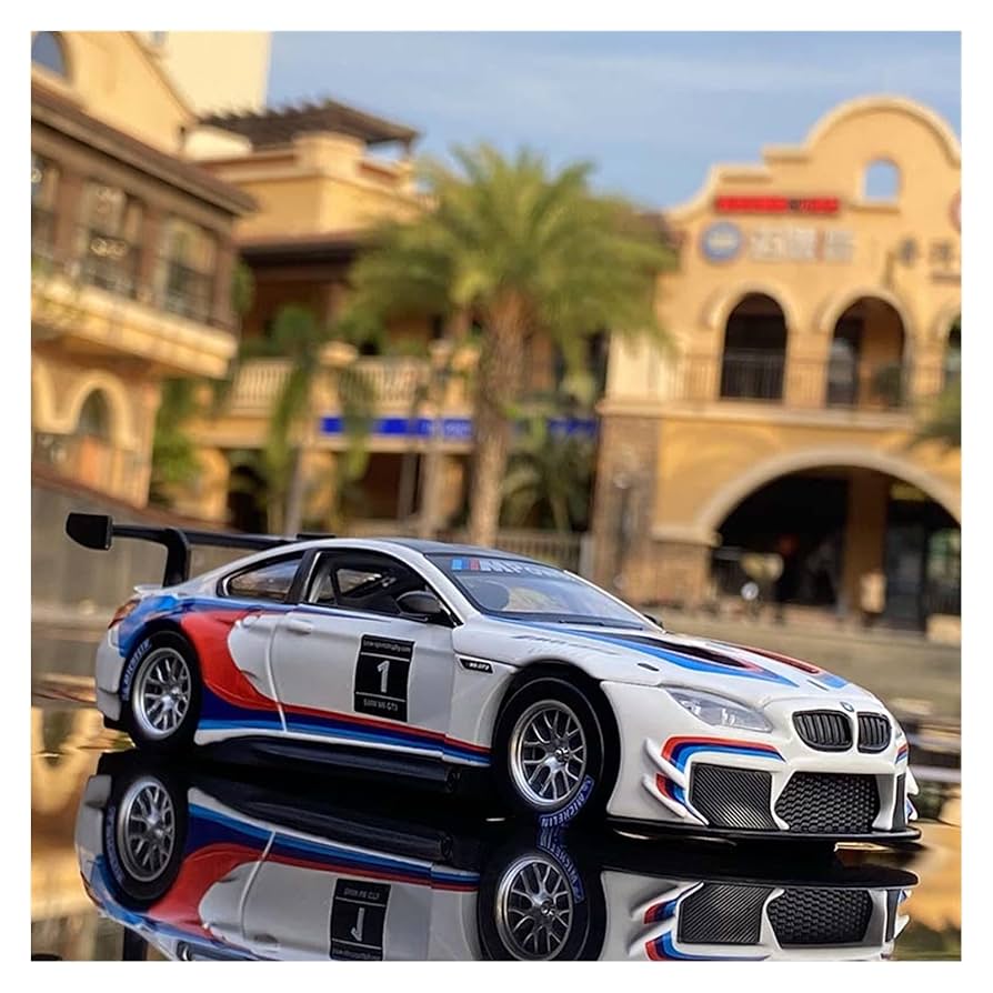 BMW M6 GT3ミニカー 1:44 Scale Diecast Car Model Toy BMW M6 GT3 Miniature